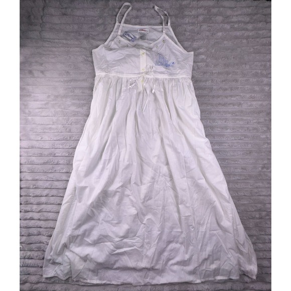 Winnie The Pooh Nightgown Women S/M Pooh Piglet Embroidered Disney Store VTG 90s - Picture 5 of 11